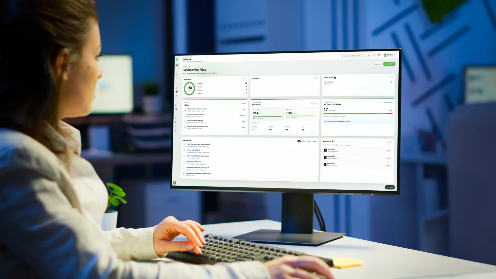 DTEN Orbit dashboard