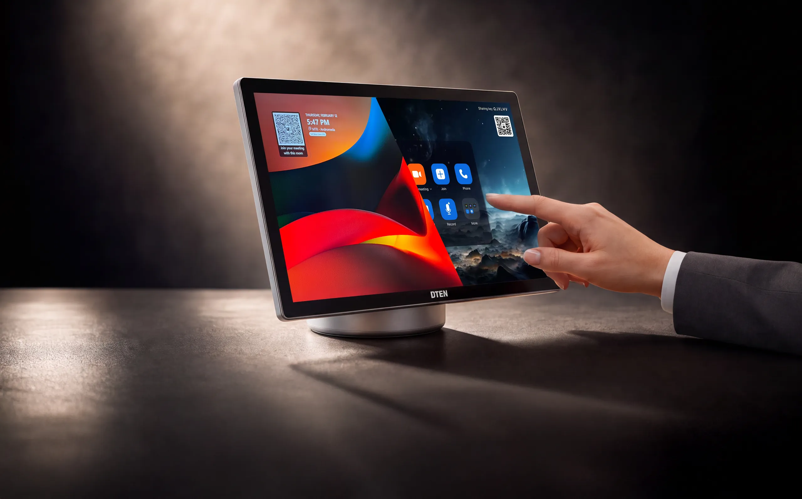 DTEN Mate Gen 2 touch controller for Microsoft Teams and Zoom Rooms