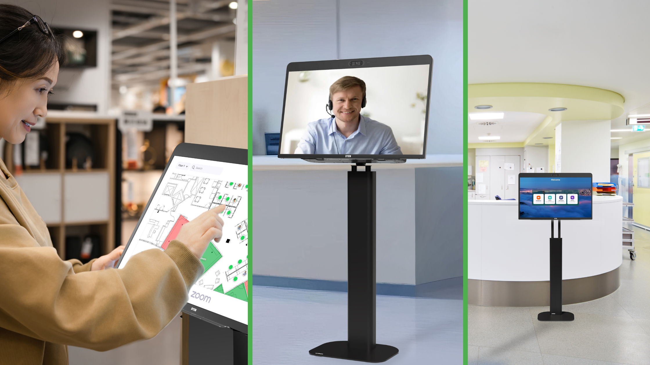 Zoom Workplace and Self-serve Kiosks
