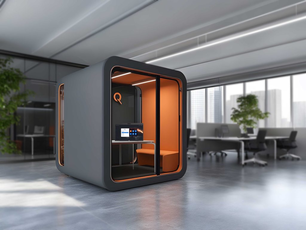 The DTEN D7X 27 is huddle room technology that replaces a traditional tech stack.