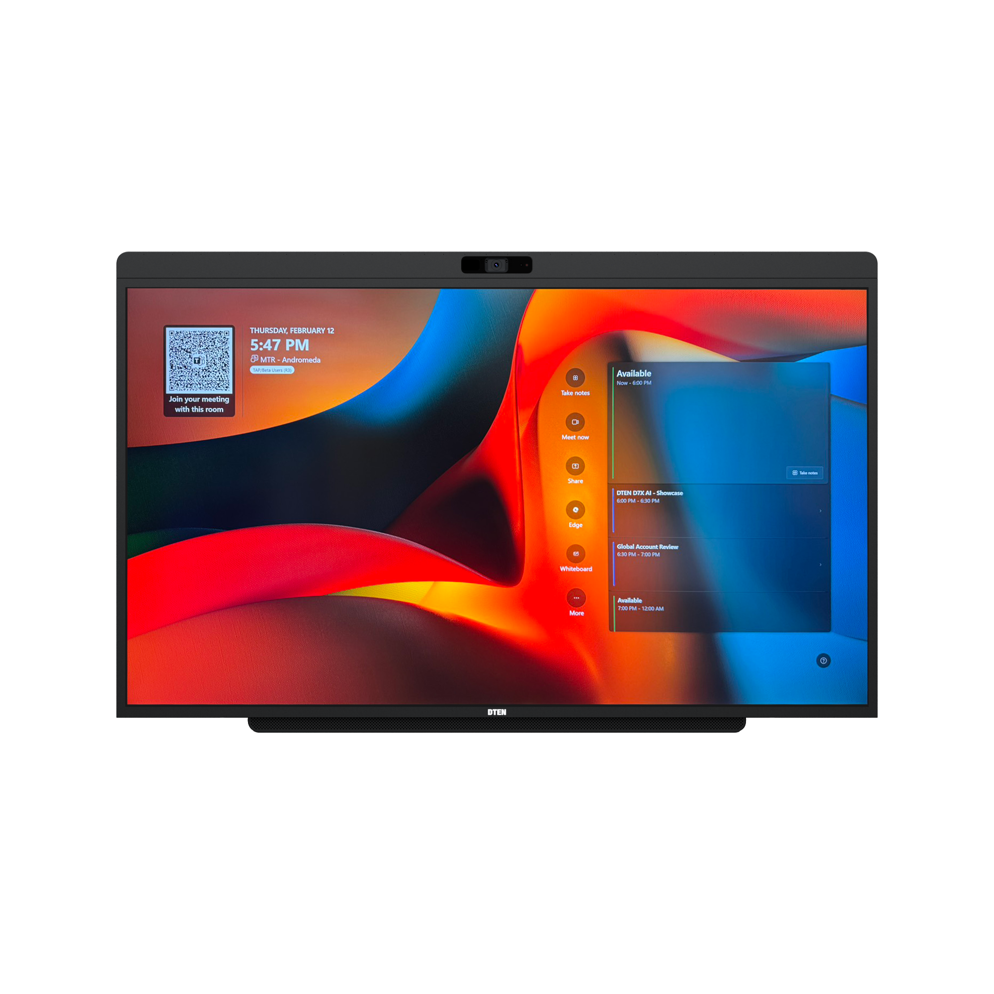 DTEN D7X AI Board Achieves Microsoft Teams Rooms Certification, Bringing Room-Aware AI to Hybrid Meetings